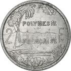 French Polynesia 2 Francs Coin | Liberty Sitting | Sailboat | 1973 - 2020