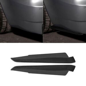 Dry Carbon Fiber Rear Bumper Splitter Side Carnards Lip For BMW E92 M3 2008-2013