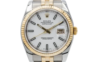 Rolex DateJust 36mm Steel & 18ct Yellow Gold Jubilee 116233 2005 - Picture 1 of 12