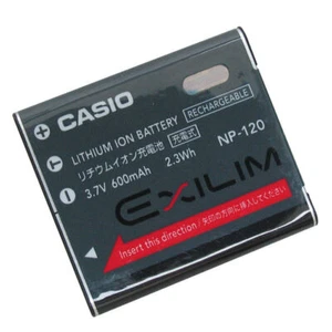 2pcs NP-120 Battery For CASIO Exilim EX-S200 S300 ZS10 ZS15 Z680 TZ20 ZS12 - Picture 1 of 1
