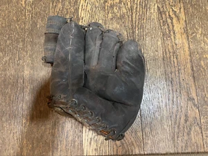 Warren Hacker Spalding Glove 1950's Vintage MLB Baseball Chicago Cubs - Picture 1 of 4
