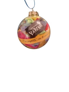 Cirque du Soleil authentische Reliquie Kostüm Ball Varekai Stoff Glas Ornament 3" - Bild 1 von 4