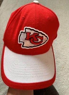New Era Kansas City Chiefs Baseball Hat, Cap, NFL Football Small-Medium, See PIC - Image 1 of 4