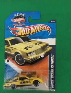 HOT WHEELS 1/64 DIECAST CAR TILT NOSE BUICK GRAND NATIONAL PENNZOIL ©2010 ISSUE - Bild 1 von 9