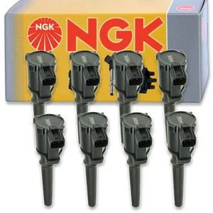 8 pcs NGK Ignition Coil for 2002 Lincoln Blackwood 5.4L V8 - Spark Plug Tune wk - Picture 1 of 5