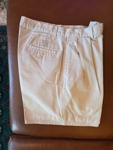 Polo Ralph Lauren Chino Shorts Vintage 1994 Schnitt 5,5" hellbraun top Herren (33-32) - Bild 1 von 8