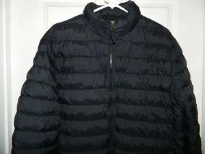 POWER PROMOTIONS men's Black Quilted Nylon Outer JACKET* XL - Picture 1 of 4