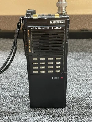 ICOM IC-u2AT IC-micro2AT VHF FM Handheld Transceiver HAM Radio HT - TESTED - image 1 of 4