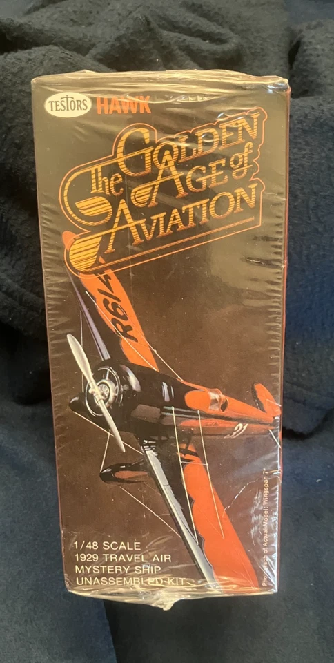 new 1/48 kit Testors Golden Age of Aviation1929 Travel Air Mystery Ship - Image 1 of 1