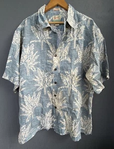 Reyn Spooner Kurzarmhemd Hawaii Print Knopfleiste Herren XL LESEN - Bild 1 von 16