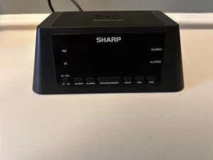 Sharp Alarm Clock Spc237a Wireless Charging MagSafe Compatible LED Display - Picture 1 of 5