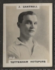 PINNACE FOOTBALL-DOUBLE FRAME BACK-#0513- TOTTENHAM HOTSPURS - J. CANTRELL - Picture 1 of 2