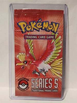 Pokemon Pop Series 5 Ho-Oh Empty Booster Pack Art - No Cards Included - Image 1 of 4