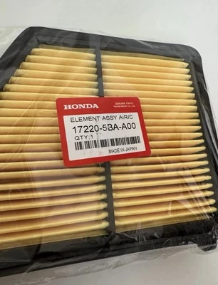 Genuine OEM Honda Engine Air Filter 17220-5BA-A00 - For Select Civic and HR-V - Image 1 of 4
