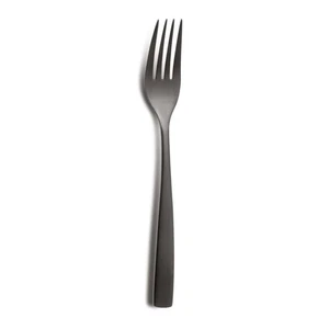 Gabeln Tisch BCN Schwarz Edelstahl 12pz - COMAS - Besteck Restaurant BAR - Bild 1 von 4