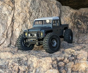 Axial SCX24 1/24 Land Rover Defender (155mm) Scale Body RC Crawler Truck - Picture 1 of 16
