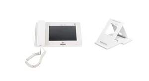 Aiphone JP-4MED Video Master Station, Wall/Desk Mount - Picture 1 of 5