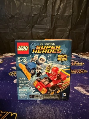 LEGO -DC COMICS 76063 Mighty Micros The Flash Vs. Captain Cold SEALED BRAND NEW! - Image 1 of 4