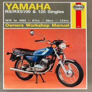 Haynes Owners Workshop Manual Yamaha 74-95 RS/RSX 100 & 125 Singles  331 M331 - Bild 1 von 1