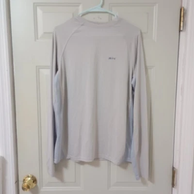 CAMISA MANGA LARGA PESCA/BARCO CEBO PLATEADO AZUL CLARO HOMBRE’S M Foto 1 de 4