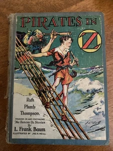 Pirates in Oz 1931 By Ruth Plumly Thompson L Frank Baum Vintage HC Book 1st FAIR - Picture 1 of 17