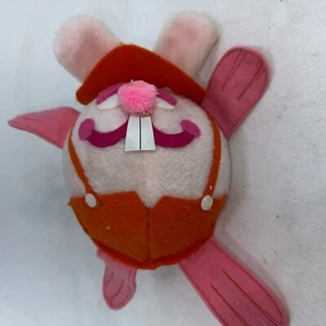 De colección 1978 Philmon & Hart Dudley Conejo de Pascua Rosa/Naranja Peluche Relleno - Imagen 1 de 11