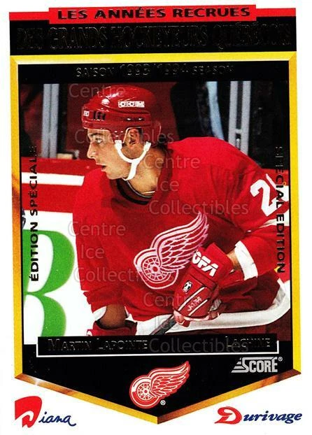 1993-94 Durivage Score #6 Martin Lapointe - Image 1 of 1
