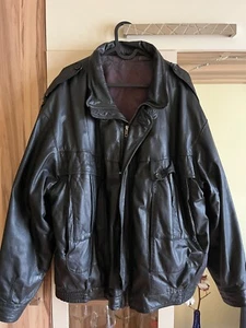 CRAZY VINTAGE AVANT GARDE CARGO CROPPED LEDERJACKE - Bild 1 von 9