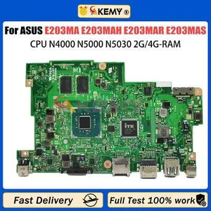 For ASUS E203MA E203MAS L203MAH Motherboard N4000 N5000 2G/4G SSD-32G/64G/128G - Afbeelding 1 van 5