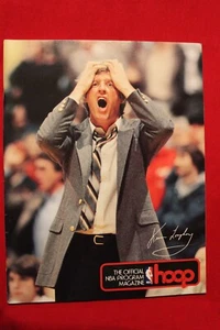 1984 HOOP Programm-Portland Trailblazers vs Chicago Bulls-Kenny Carr-Clyde Drexle - Bild 1 von 3