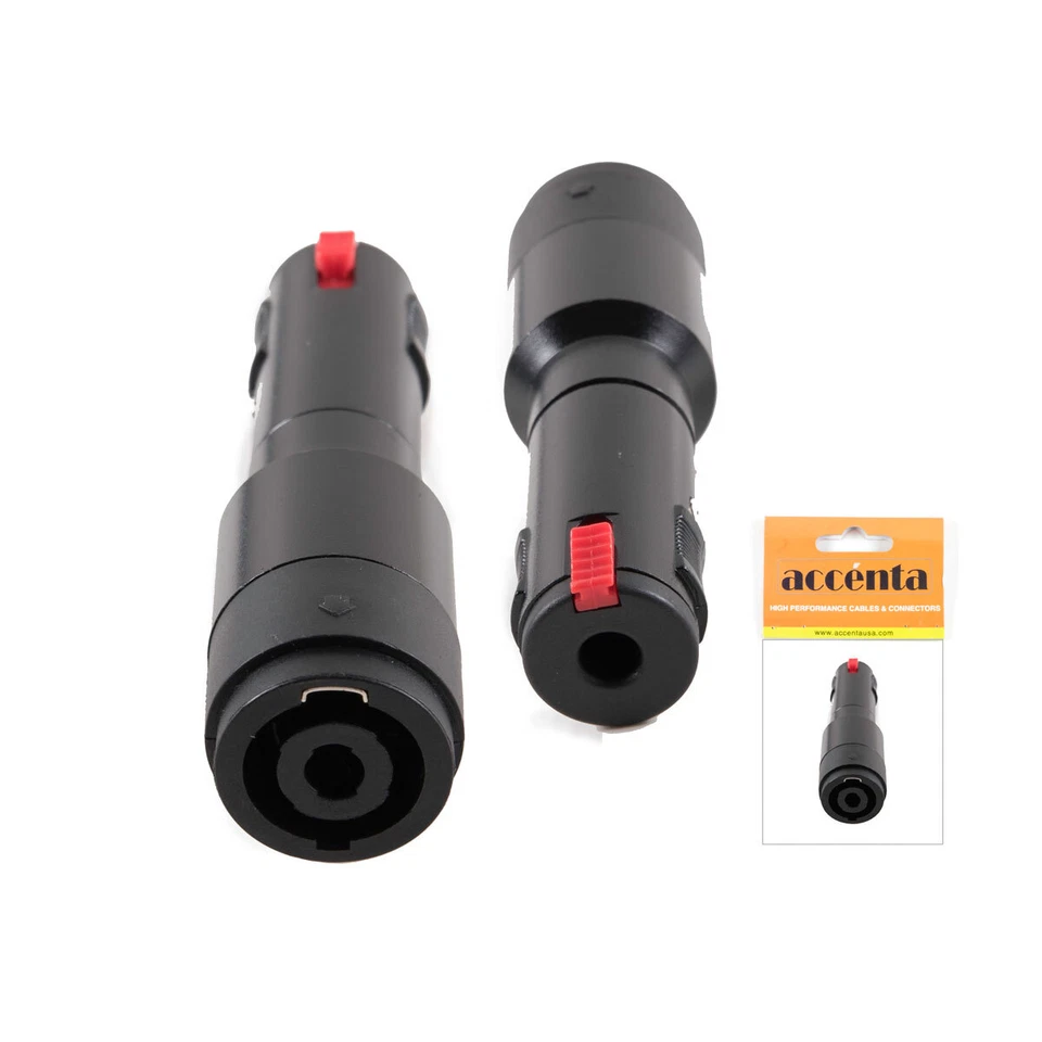 Audio Adapter 1/4" ( 6.3 mm) TRS Female to 2-Pole Male  Speakon - Image 1 of 1