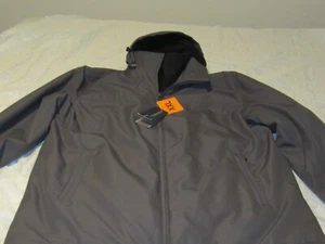 XXL Dark Taupe Weatherproof Coat with removeable hood - Picture 1 of 8