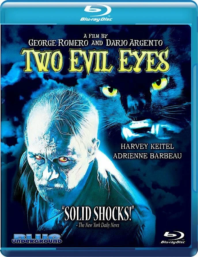 Two Evil Eyes - Dario Argento, George A. Romero, Harvey Keitel Bluray - Image 1 of 1