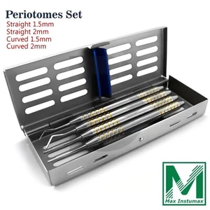 Dental Periotome Atraumatische Extraktion PDL Schnitt Parodontalband + Kassette - Bild 1 von 3