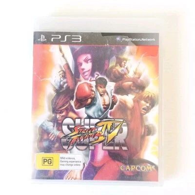 Super Street Fighter IV 4 - PS3 PlayStation 3 R4 AUS PAL complete with manual - Image 1 of 4