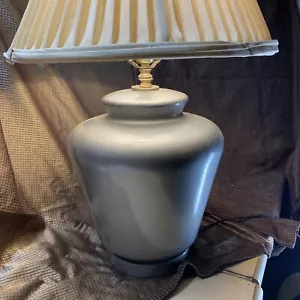 Table Lamp Industrial - Hammered Steel Finish On Metal Vintage MCM - Picture 1 of 11