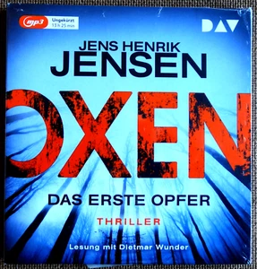 Jensen, J.: OXEN · Das erste Opfer · 2 mp3 CDs ca. 13 h 25 min. · 2017 · NEU& OV - Bild 1 von 2