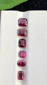 6,50 Karat natürlicher Rodolight Granat gemischte Form loser Edelstein aus Afghanistan - Bild 1 von 9