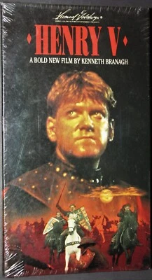 HENRY V (vhs) Kenneth Branagh, Paul Scofield, Ian Holm. NEW. Sealed. Rare. NR Foto 1 de 2