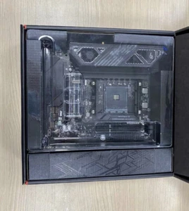 ASUS ROG Crosshair VIII Impact AMDX570 Socket AM4 Mini DTX DDR4SDRAM Motherboard - Picture 1 of 3