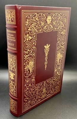Franklin Library~FAUST by Goethe~Oxford Press Great Books~Deluxe Edition/Fine - Imagem 1 de 4