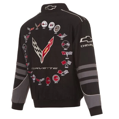 Chevrolet Corvette Black Twill Jacket -Special Edition- - Image 1 of 4