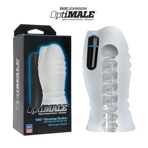 Doc Johnson OptiMALE Vibrating Stroker Massage Beads for Men Masturbatore Uomo - Bild 1 von 1