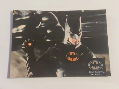 Batman Returns 1992 Topps Stadium Club #15 Michael Keaton  - Image 1 of 2