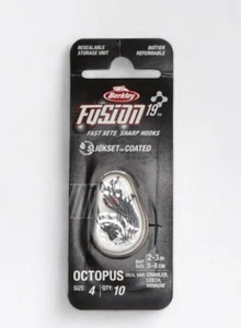 Berkley Fusion Fast Sets Sharp Hooks Octopus Size 4 10 Count - Picture 1 of 2
