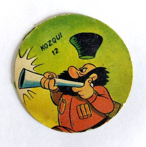 1964 Figuritas Club Mickey Argentina Card Rare Disney Peter & The Wolf Hunter