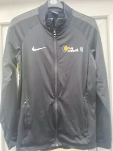 Nike Zip Front Training Jacket McDonald’s Fun Football FA For All Black White S - Picture 1 of 14