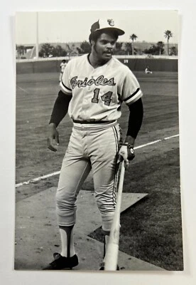 Lee May (1976) Baltimore Orioles Vintage Baseball Postcard PCBO - Image 1 of 2