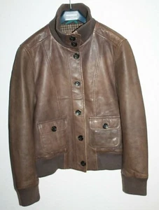 MARC O'POLO Damen Lederjacke 100% Leder Gr. 38 Braun - Bild 1 von 12