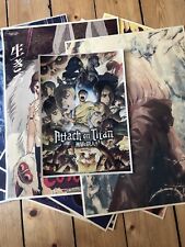 Japanese Anime Posters Size A3 Attack On Titan Dragon Ball Z